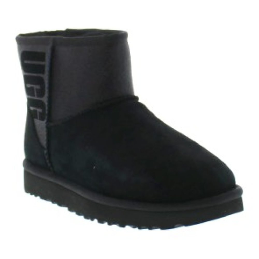 UGG Mini Graphic Sparkle new in box black
